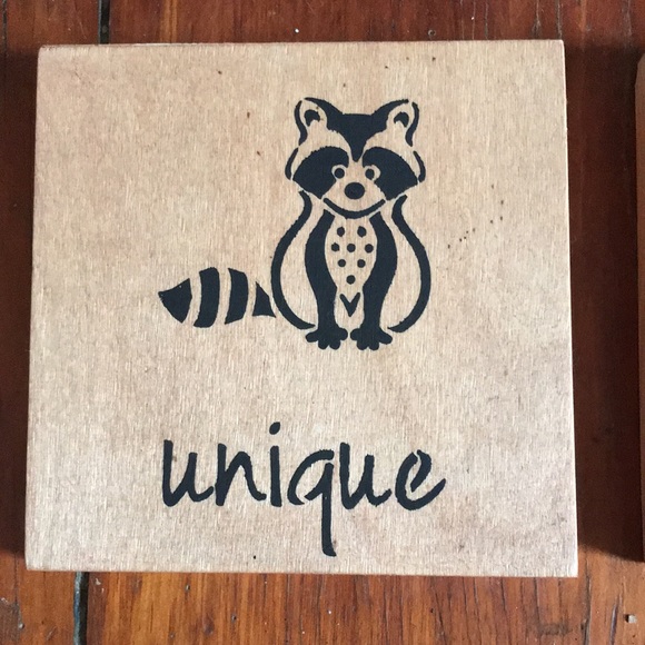 Wooden nursery picture decor - Picture 3 of 4